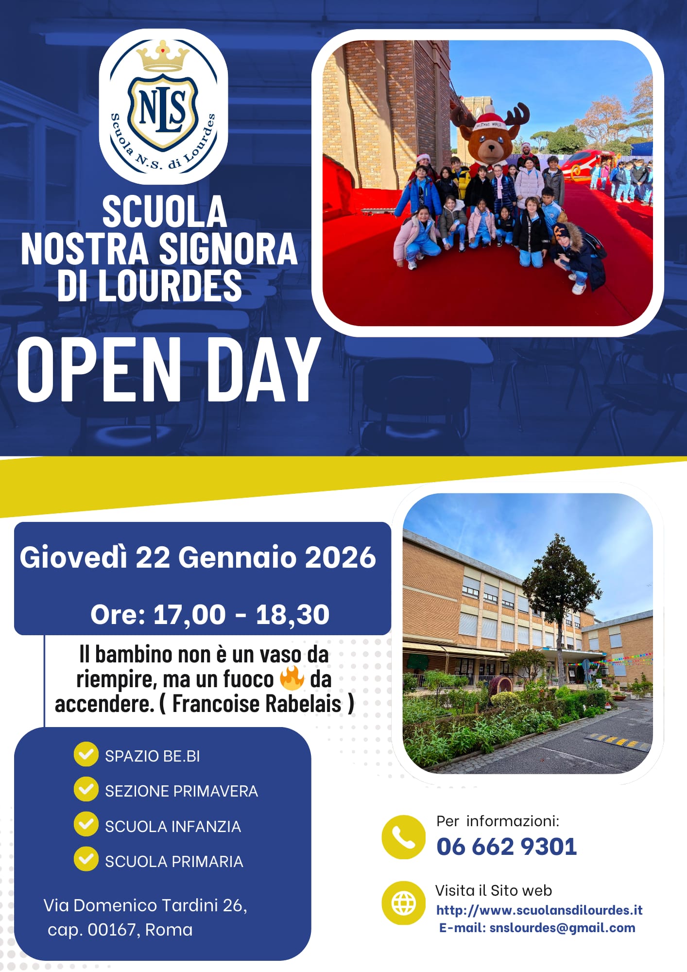 open day gennaio 26